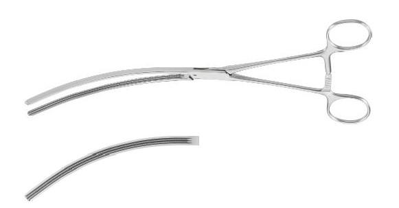 МАЙО-РОБСОН АТРАВМАТ. ЗАТИСКАЧ ВИГНУТ. 250MM